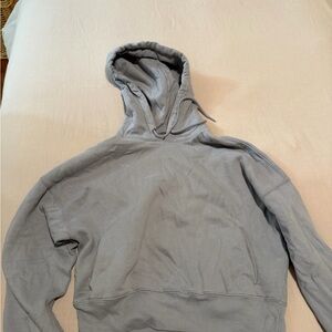 Abercrombie & Fitch Light Gray Hoodie